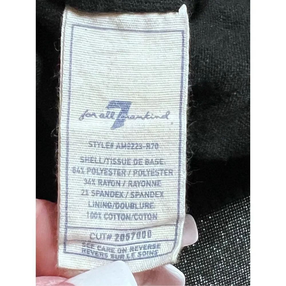 7 For All Mankind Plaid Bomber Jacket Size Medium - Picture 5 of 5